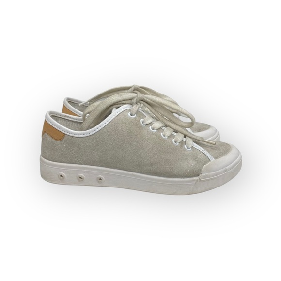 Rag & Bone 𖦹 Standard Issue Suede Sneaker 𖦹 Off White [Grey] 𖦹 Size 36 6M 𖦹 - Picture 2 of 16